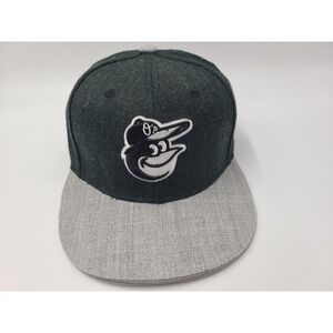 Baltimore Orioles Melonwear Adjustable Hat Cap Wool Blend SGA Men MLB Black Gray